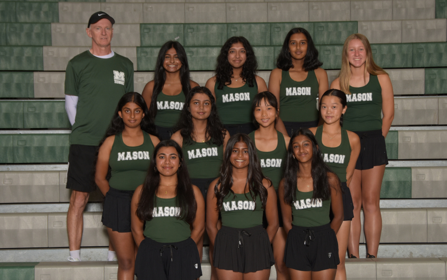 Girls Varsity Tennis team picture